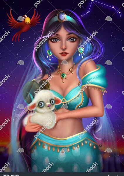 عکس یاسمین کارتون