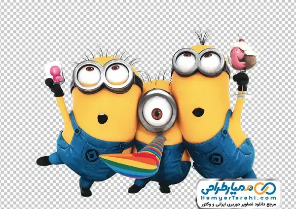 عکس شخصیت های کارتون مینیون