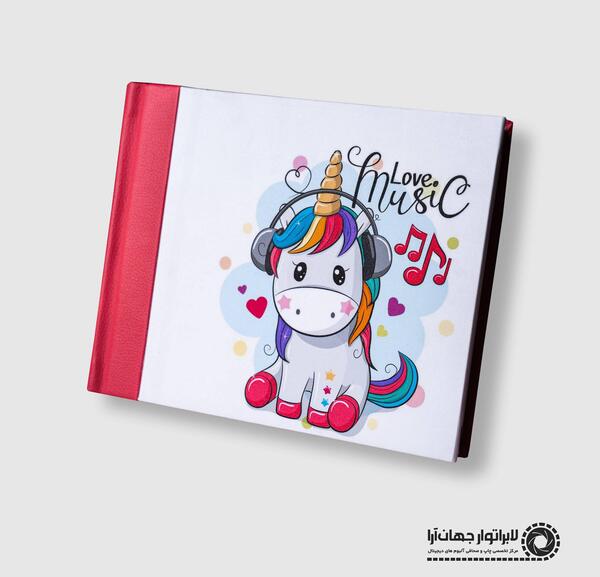 عکس کارتون اسب تک شاخ