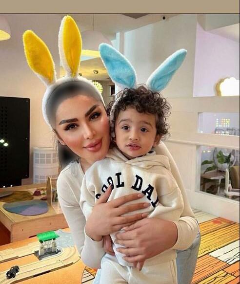 عکس بچه گی مهراد جم