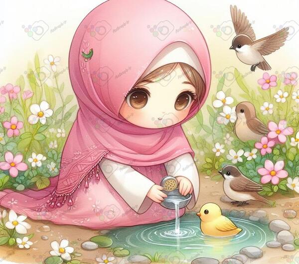 عکس بچه گنجشک نر
