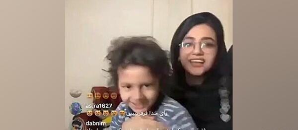 عکس بچه ی سرنا امینی
