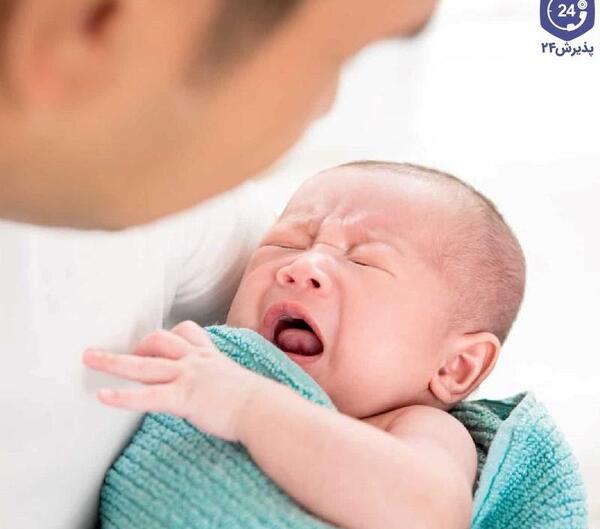 عکس بچه سه ماهه در شکم