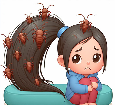 عکس بچه های شپش