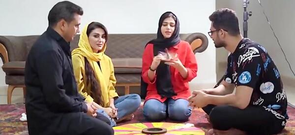 عکس سرنا امینی و بچه اش