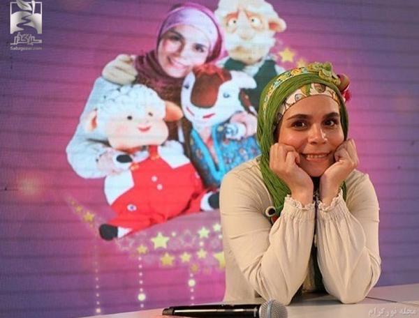 عکس سرنا امینی و بچه اش