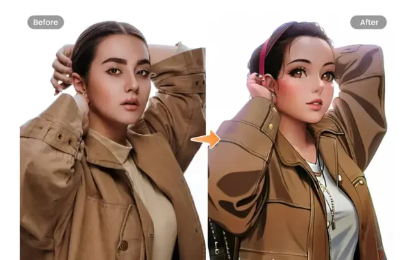 تبدیل عکس به تصویر هوش مصنوعی