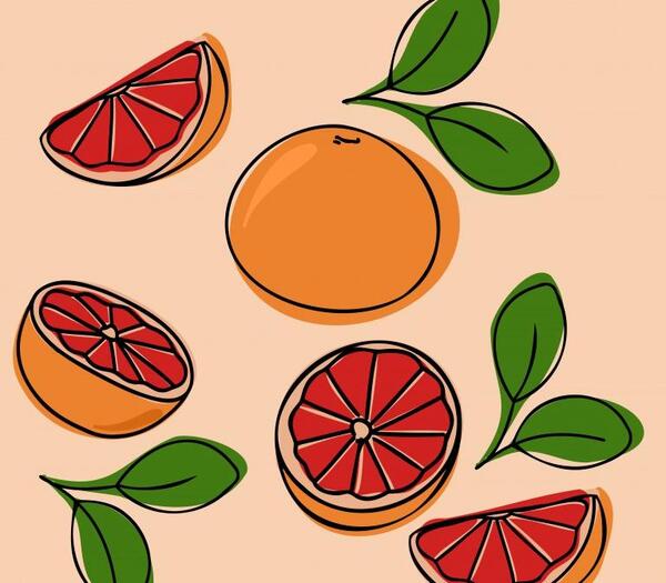 عکس تصویر زمینه ی نارنجی