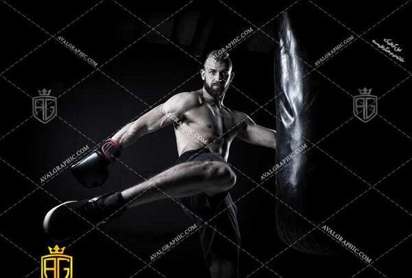عکس تصویر زمینه کیک بوکس