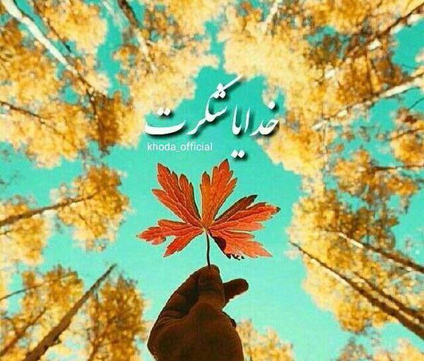 دانلود عکس تصویر زمینه خدایا شکرت