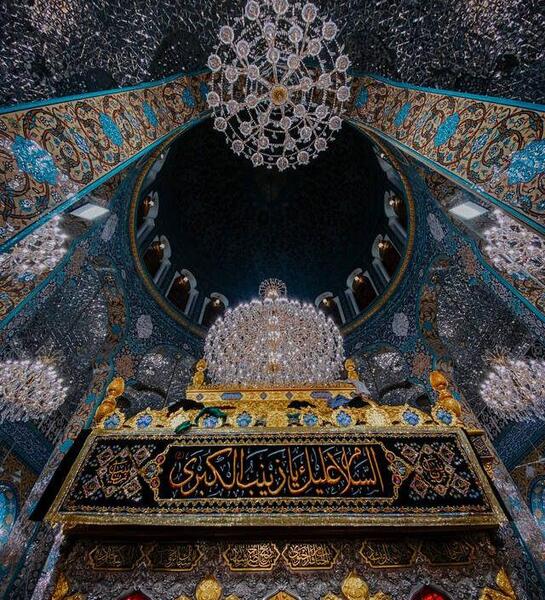 عکس حرم حضرت زینب برای تصویر زمینه