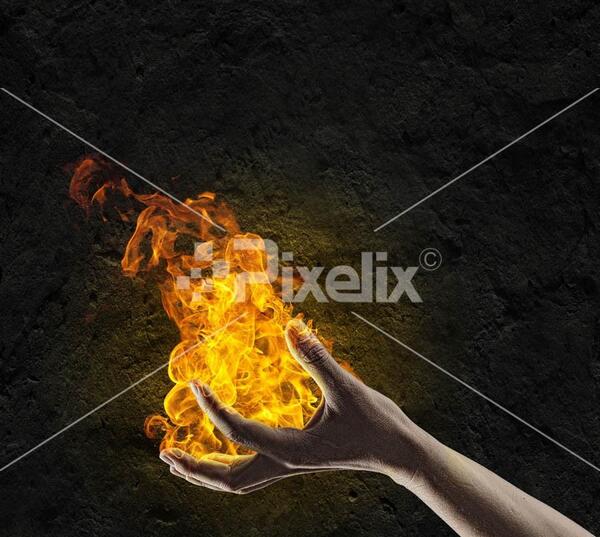 عکس تصویر زمینه آتشی