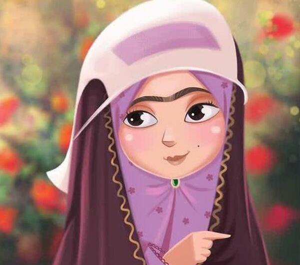 عکس پروفایل کودکانه با حجاب