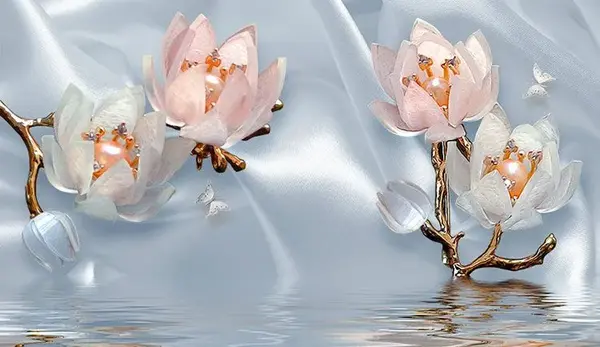 عکس پروفایل گل یخ زده