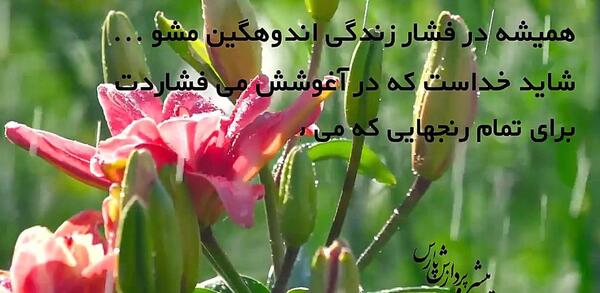 عکس پروفایل صبر اوج احترام به حکمت خداست