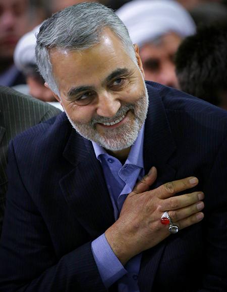 عکس پروفایل حاج قاسم سلیمانی با کیفیت بالا