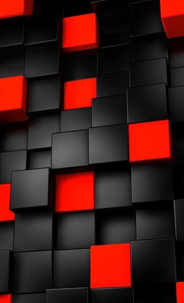 عکس تصویر زمینه گوشی مشکی قرمز