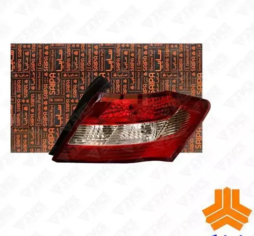 عکس چراغ عقب ساینا
