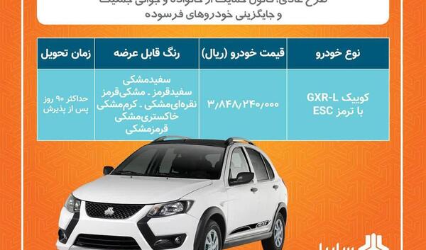 عکس خودرو کوییک gxr l
