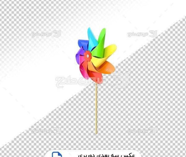 عکس از فرفره کاغذی