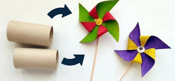 عکس از فرفره کاغذی