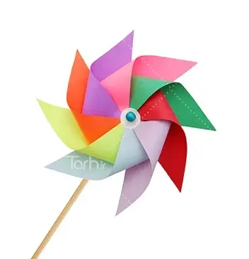 دانلود عکس فرفره کاغذی