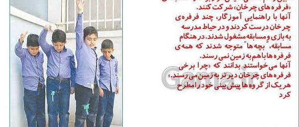 عکس فرفره علوم کلاس پنجم