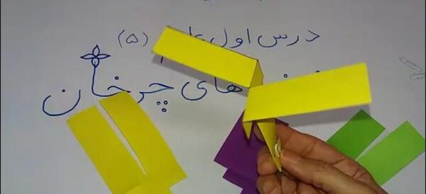 عکس فرفره چرخان کلاس پنجم