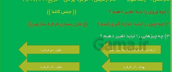 عکس فرفره چرخان کلاس پنجم با کاغذ