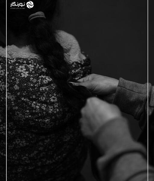 عکس هنری مادر و دختر