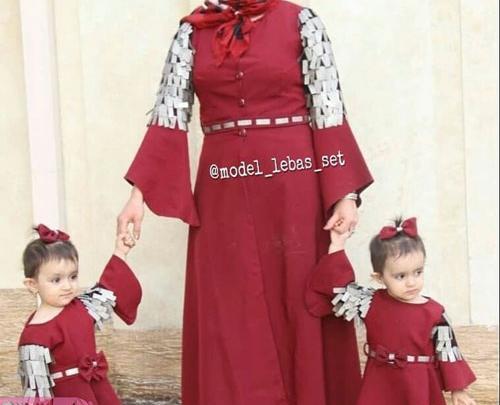 عکس مانتو ست مادر دختری