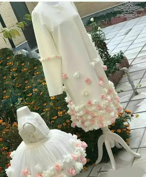 عکس مانتو ست مادر دختری
