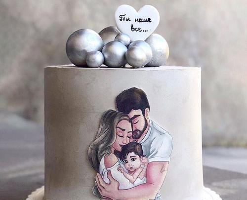 عکس کیک مادر و دختری