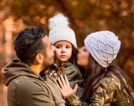 عکس ست پدر مادر دختر