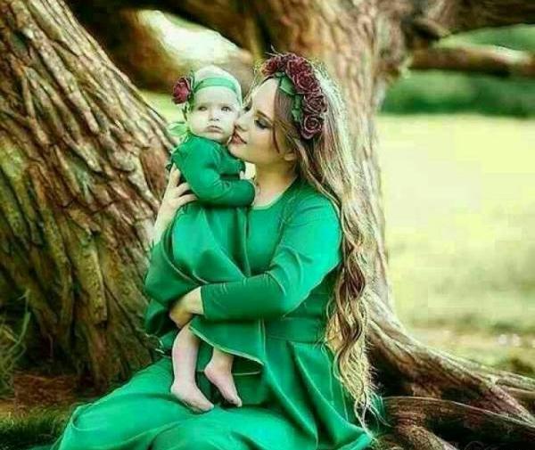 عکس ست پدر مادر دختر