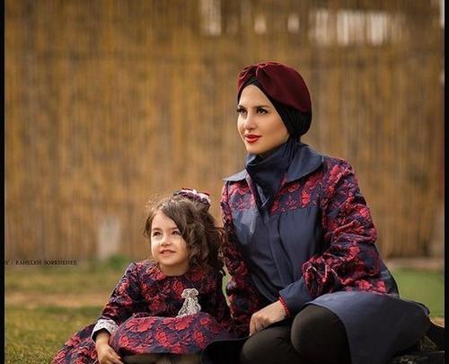 عکس ست مادر و دختری