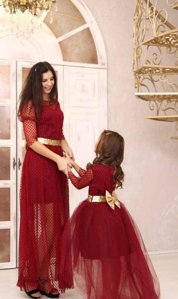 عکس لباس عروس ست مادر دختری