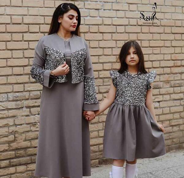 عکس لباس عروس ست مادر دختری