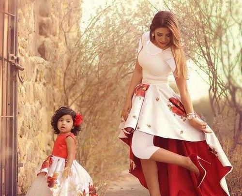 عکس لباس ست مادر و دختری