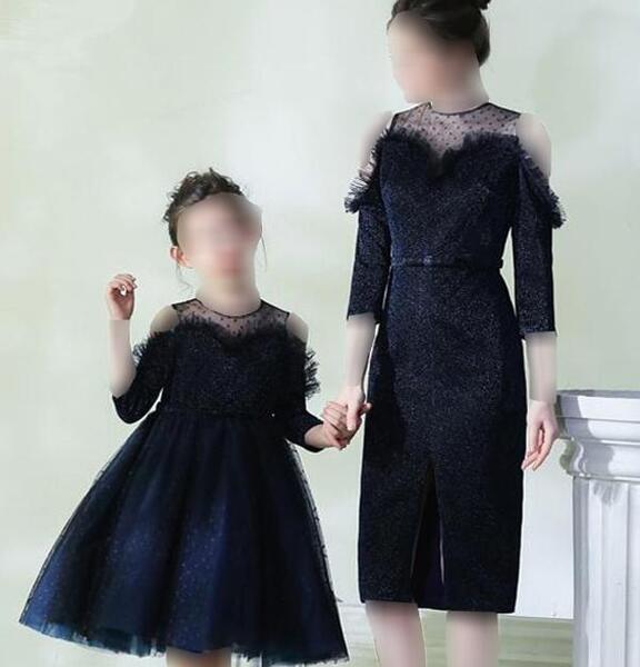 عکس لباس مجلسی ست مادر و دختری