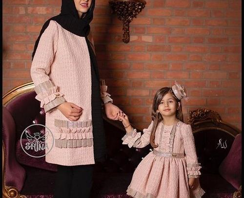 عکس مدل لباس ست مادر دختر
