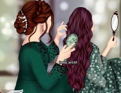 دانلود عکس مادر دختری برای پروفایل