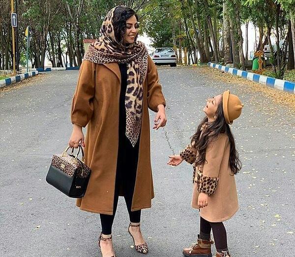 عکس آتلیه ای مادر دختری