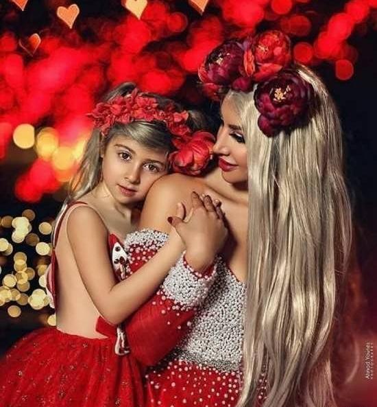 عکس اتلیه ای مادر دختری
