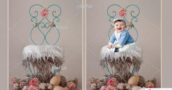 پشت زمینه عکس آتلیه کودک