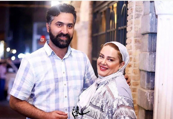 عکس خواننده مهراب و همسرش