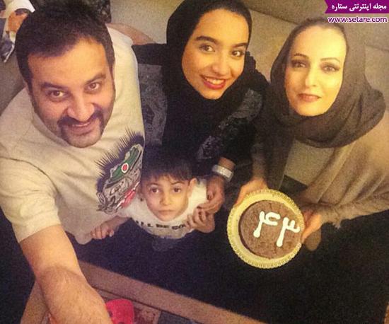 عکس خواننده مهراب و همسرش
