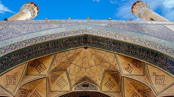 عکس محراب مسجد جامع اصفهان