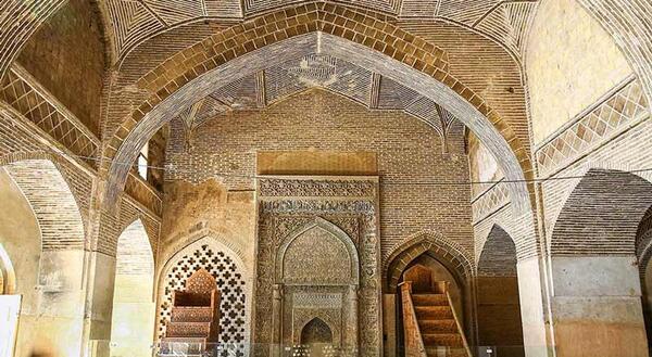 عکس محراب مسجد جامع اصفهان