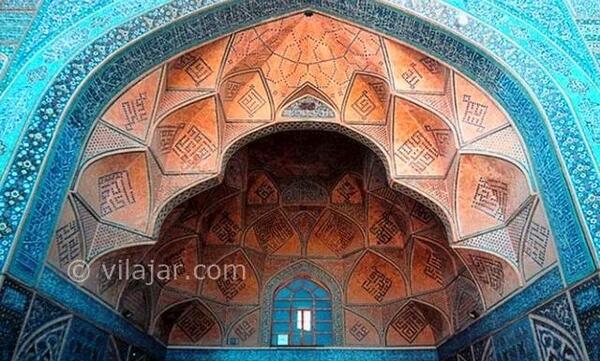 عکس محراب مسجد جامع اصفهان